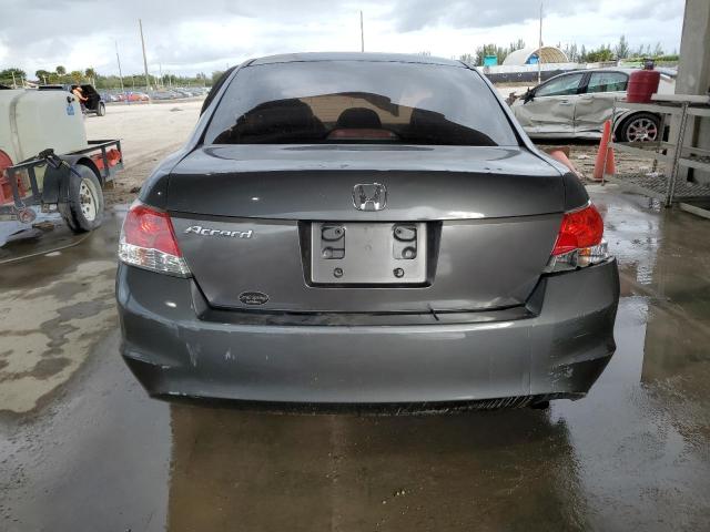 1HGCP26458A080711 - 2008 HONDA ACCORD LXP GRAY photo 6