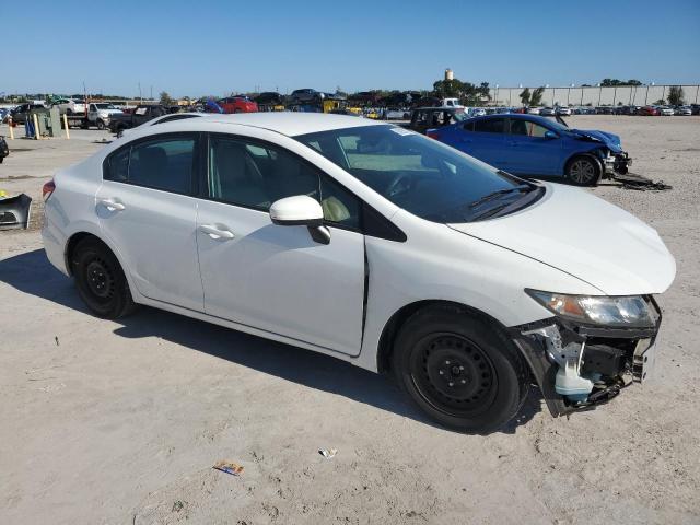 19XFB2F51EE022865 - 2014 HONDA CIVIC LX WHITE photo 4