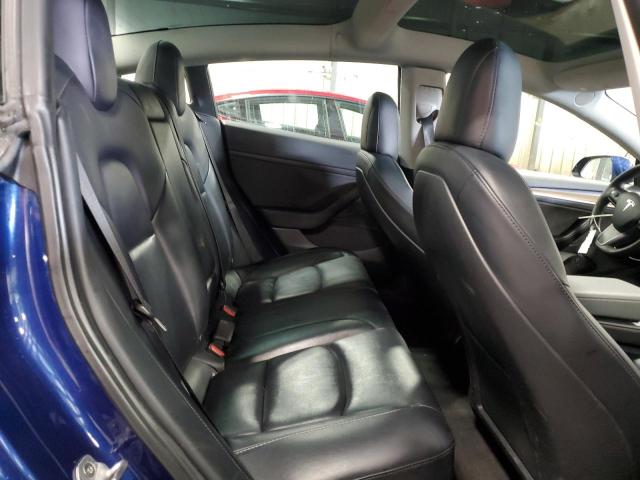 5YJ3E1EA5NF371833 - 2022 TESLA MODEL 3 BLUE photo 10