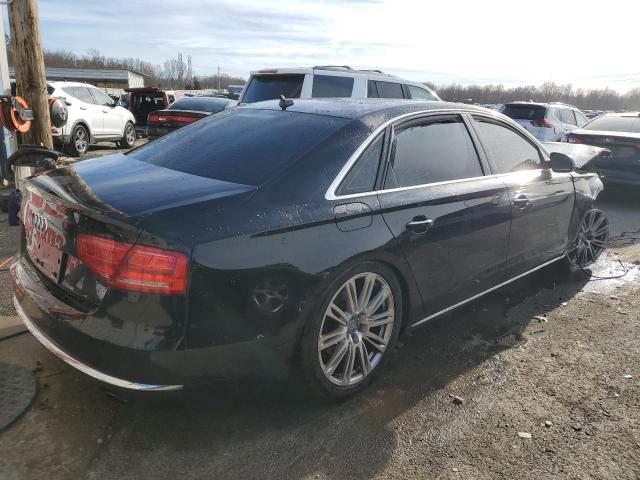 WAURGAFD9EN008009 - 2014 AUDI A8 L QUATTRO BLACK photo 3