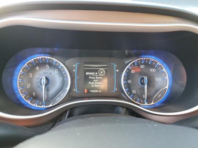 2C4RC1BG0HR784860 - 2017 CHRYSLER PACIFICA TOURING L შავი ფოტო 9