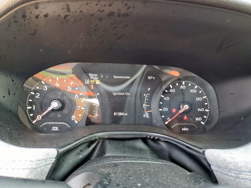 3C4NJCBB9NT138424 - 2022 JEEP COMPASS LATITUDE 勃艮第红 照片 9