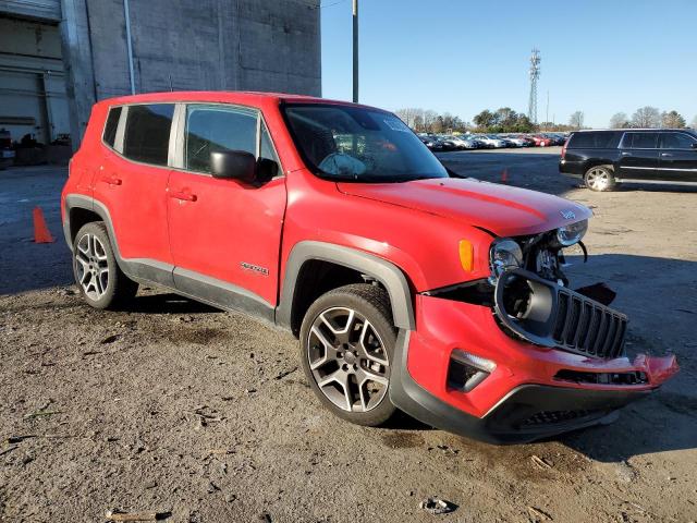 ZACNJDAB1MPN31263 - 2021 JEEP RENEGADE SPORT RED photo 4