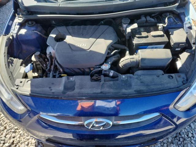KMHCT4AEXGU108453 - 2016 HYUNDAI ACCENT SE ლურჯი ფოტო 11