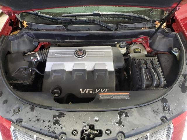 3GYFNBEY8AS552582 - 2010 CADILLAC SRX PERFORMANCE COLLECTION ბურგუნდია ფოტო 11