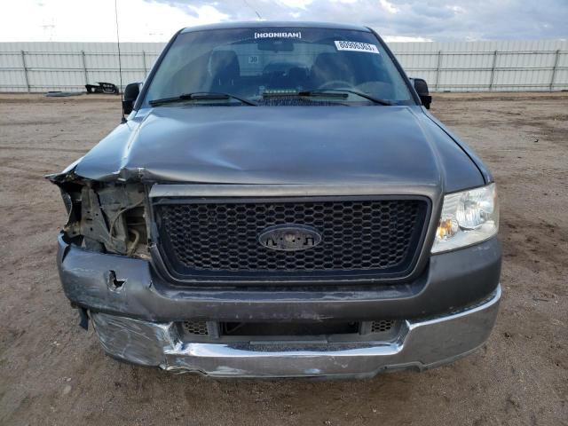 1FTRX12W04NB64853 - 2004 FORD F150 GRAY photo 5