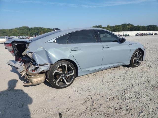 1HGCV1F32NA006035 - 2022 HONDA ACCORD SPORT 蓝色 照片 3