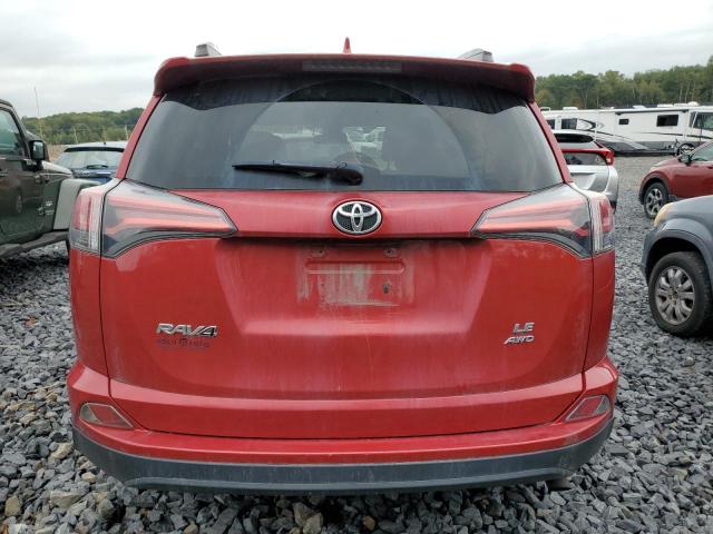 2T3BFREVXHW556274 - 2017 TOYOTA RAV4 LE BURGUNDY photo 6