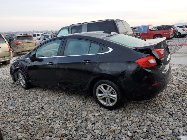 1G1BE5SM6H7214090 - 2017 CHEVROLET CRUZE LT BLACK photo 2