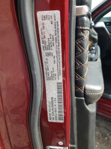 1C4RJHEG8N8605255 - 2022 JEEP GRAND CHER SUMMIT ბურგუნდია ფოტო 13