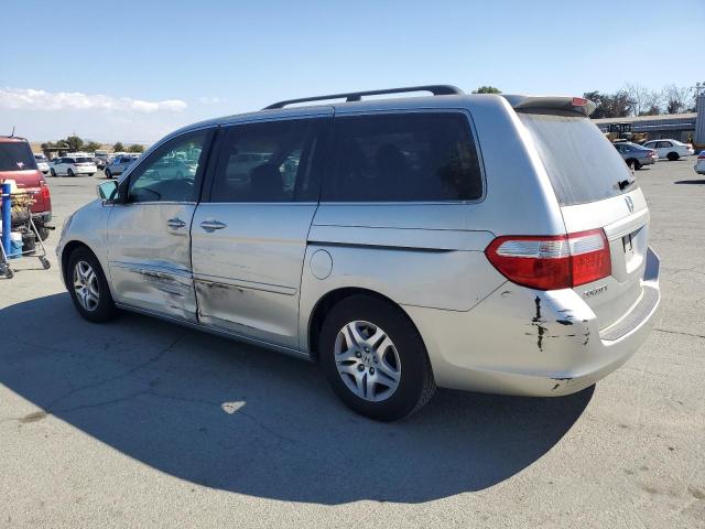 5FNRL38477B441918 - 2007 HONDA ODYSSEY EX SILVER photo 2
