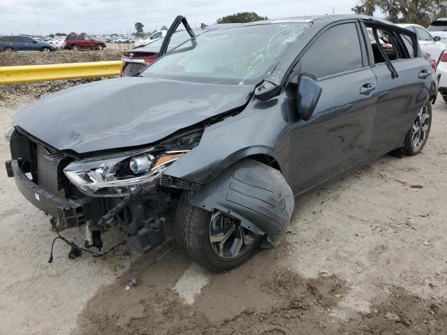 3KPF24AD8LE160295 - 2020 KIA FORTE FE GRAY photo 1