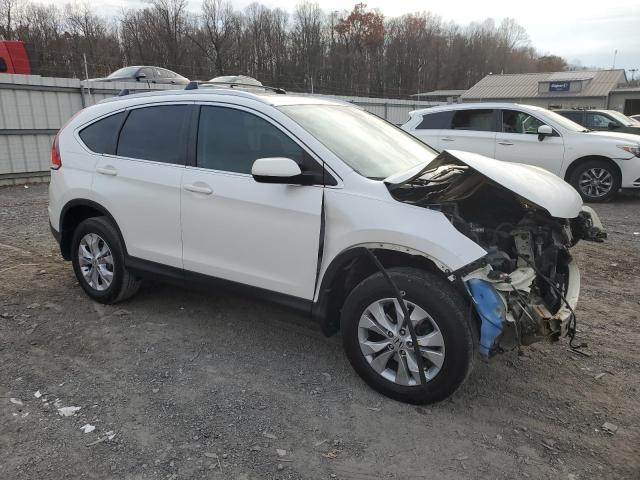 5J6RM3H76DL001425 - 2013 HONDA CR-V EXL WHITE photo 4