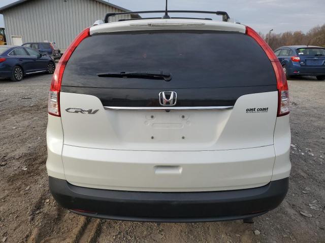 5J6RM3H76DL001425 - 2013 HONDA CR-V EXL WHITE photo 6