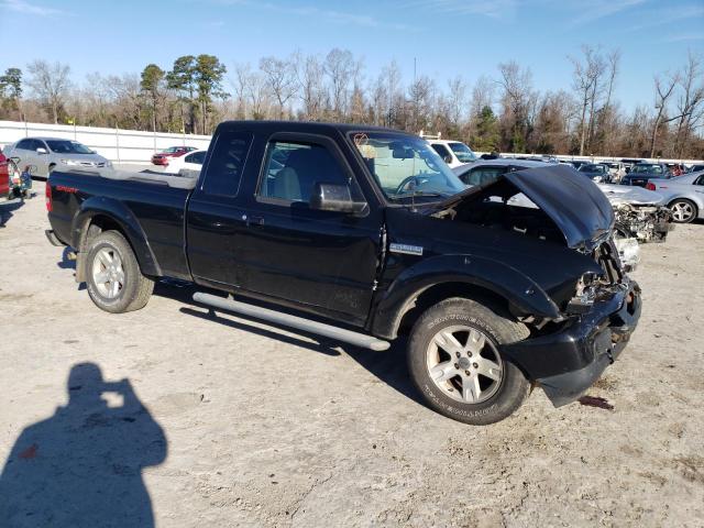 1FTYR44U66PA40161 - 2006 FORD RANGER SUPER CAB BLACK photo 4