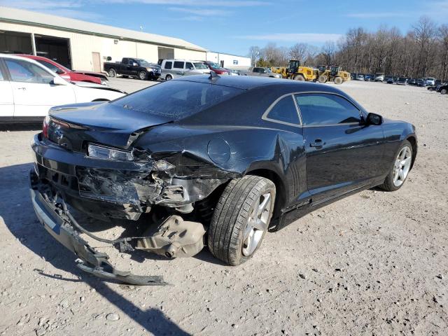 2G1FB1E38E9122530 - 2014 CHEVROLET CAMARO LT BLACK photo 3