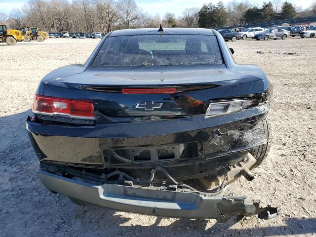 2G1FB1E38E9122530 - 2014 CHEVROLET CAMARO LT BLACK photo 6