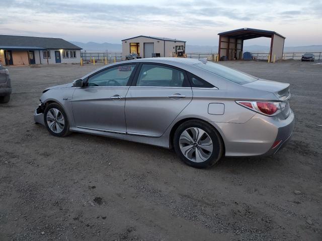 KMHEC4A47DA083282 - 2013 HYUNDAI SONATA HYBRID SILVER photo 2