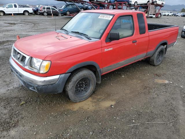 1N6DD26SXXC303545 - 1999 NISSAN FRONTIER KING CAB XE RED photo 1