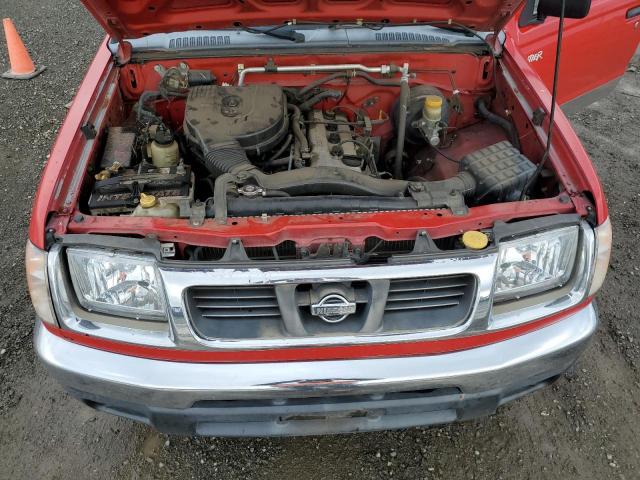 1N6DD26SXXC303545 - 1999 NISSAN FRONTIER KING CAB XE RED photo 11