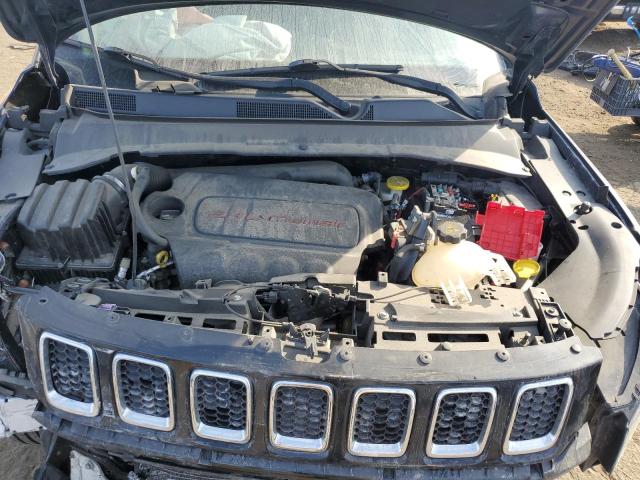 3C4NJDCB7KT666317 - 2019 JEEP COMPASS LIMITED Niebieski zdjęcie 12