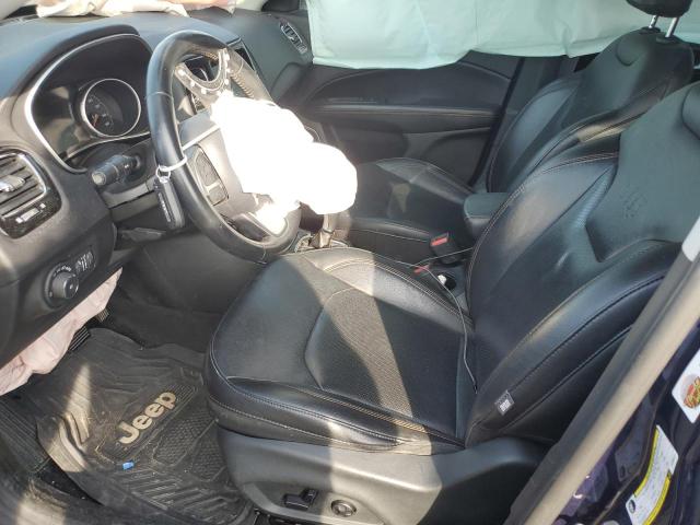 3C4NJDCB7KT666317 - 2019 JEEP COMPASS LIMITED Niebieski zdjęcie 7