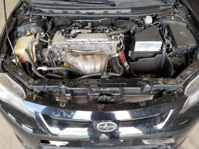 JTKJF5C70C3037571 - 2012 TOYOTA SCION TC BLACK photo 11
