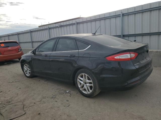 3FA6P0H75GR108668 - 2016 FORD FUSION SE BLACK photo 2