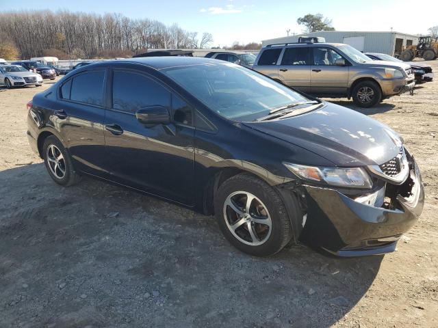 19XFB2F76FE268815 - 2015 HONDA CIVIC SE BLACK photo 4