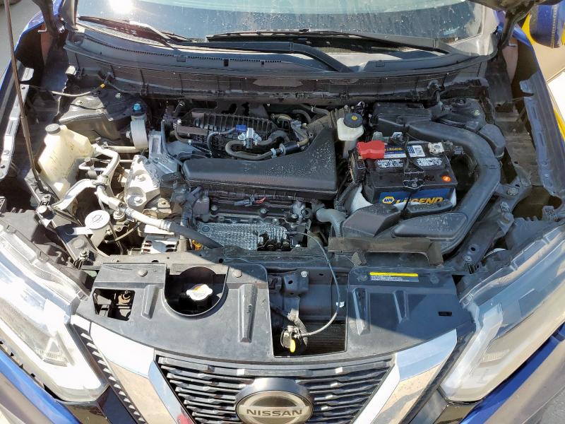 5N1AT2MT4KC710172 - 2019 NISSAN ROGUE S BLUE photo 12