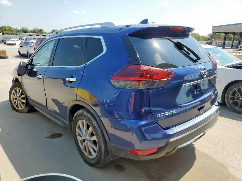 5N1AT2MT4KC710172 - 2019 NISSAN ROGUE S BLUE photo 2