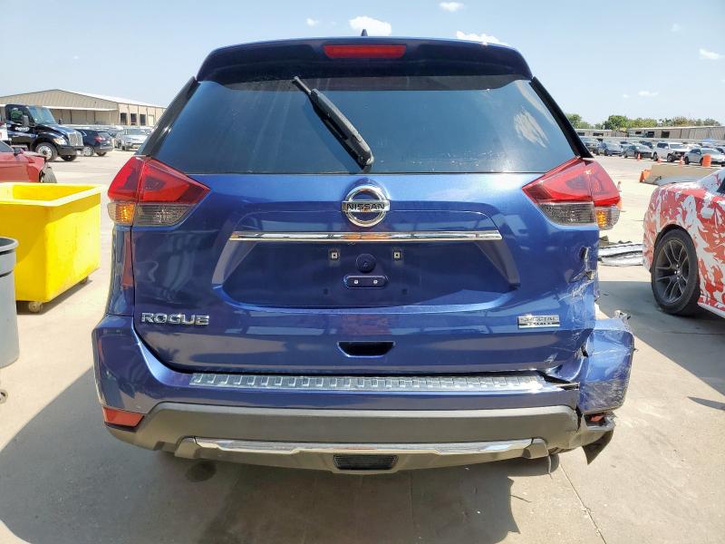 5N1AT2MT4KC710172 - 2019 NISSAN ROGUE S BLUE photo 6