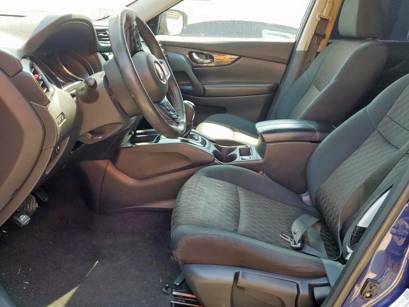 5N1AT2MT4KC710172 - 2019 NISSAN ROGUE S BLUE photo 7