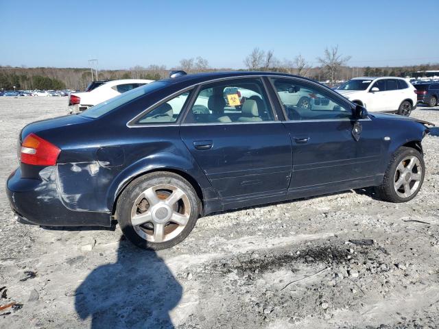 WAULT64B84N023003 - 2004 AUDI A6 3.0 QUATTRO BLUE photo 3