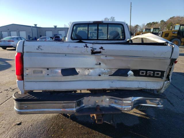 1FTEF14N1TLA89760 - 1996 FORD F150 WHITE photo 6