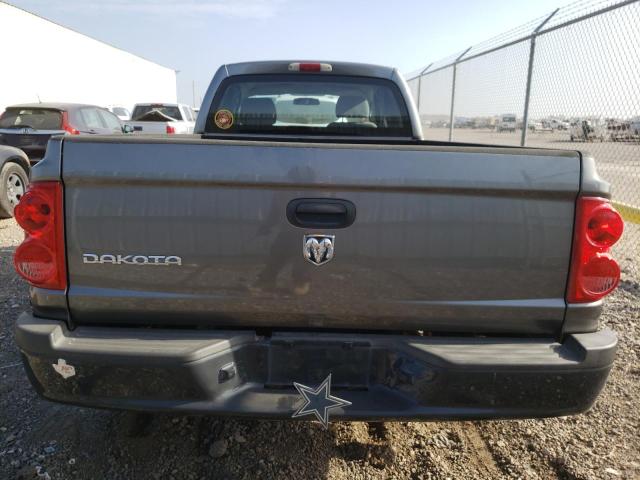 1D7HE22K17S214904 - 2007 DODGE DAKOTA ST GRAY photo 6