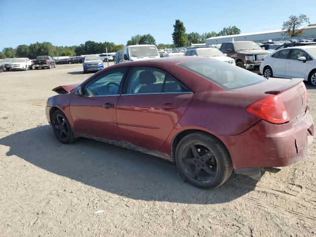 1G2ZG57N784105774 - 2008 PONTIAC G6 BASE BURGUNDY photo 2