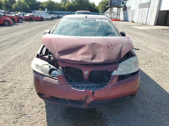 1G2ZG57N784105774 - 2008 PONTIAC G6 BASE BURGUNDY photo 5