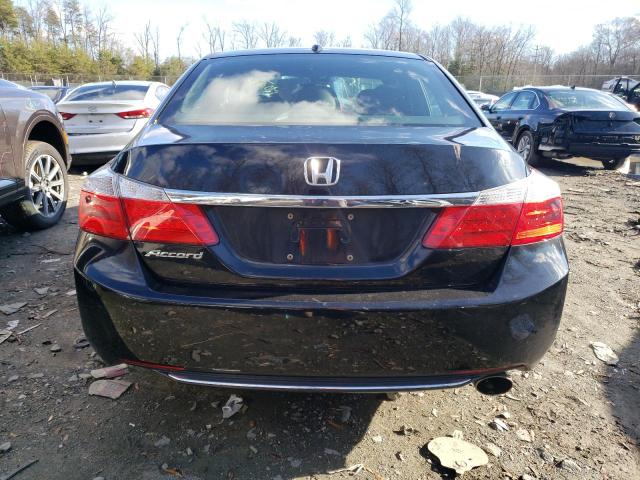 1HGCR2F8XDA234191 - 2013 HONDA ACCORD EXL BLACK photo 6