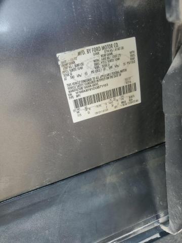 1FM5K8F81DGB71103 - 2013 FORD EXPLORER LIMITED ნაცრისფერი ფოტო 13