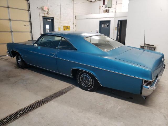 168376A109409 - 1966 CHEVROLET IMPALA  SS BLUE photo 2