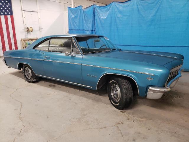 168376A109409 - 1966 CHEVROLET IMPALA  SS BLUE photo 4