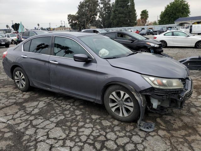 1HGCR2F36FA141630 - 2015 HONDA ACCORD LX GRAY photo 4