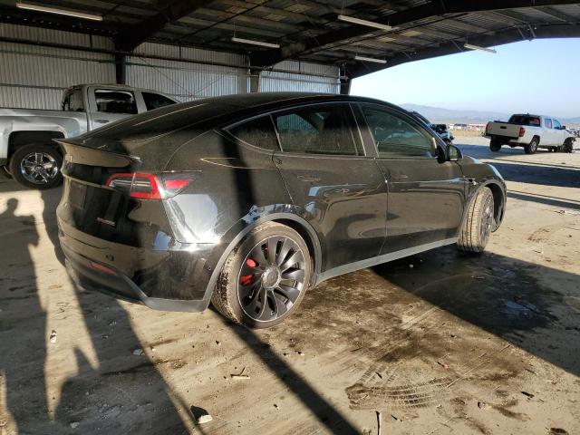 7SAYGDEF5NF410291 - 2022 TESLA MODEL Y შავი ფოტო 3