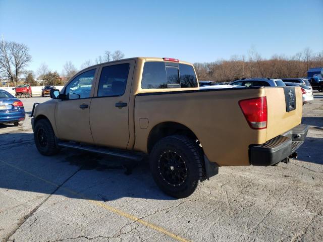 1N6AA07B24N506945 - 2004 NISSAN TITAN XE TAN photo 2