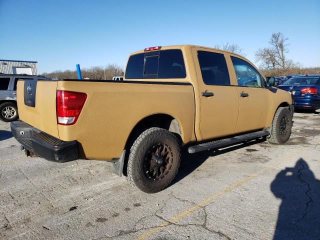 1N6AA07B24N506945 - 2004 NISSAN TITAN XE TAN photo 3