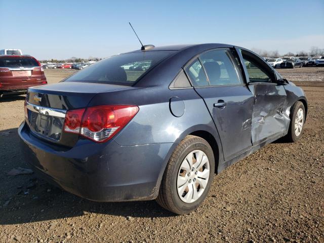 1G1PA5SHXF7283656 - 2015 CHEVROLET CRUZE LS BLUE photo 3