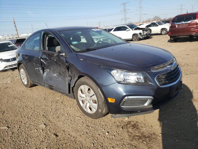 1G1PA5SHXF7283656 - 2015 CHEVROLET CRUZE LS BLUE photo 4