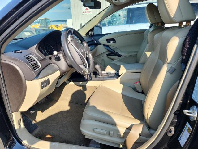 5J8TB3H52JL010300 - 2018 ACURA RDX TECHNOLOGY Սև լուսանկար 7