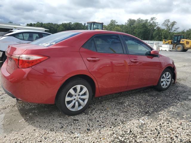 2T1BURHE2HC785639 - 2017 TOYOTA COROLLA L MAROON photo 3